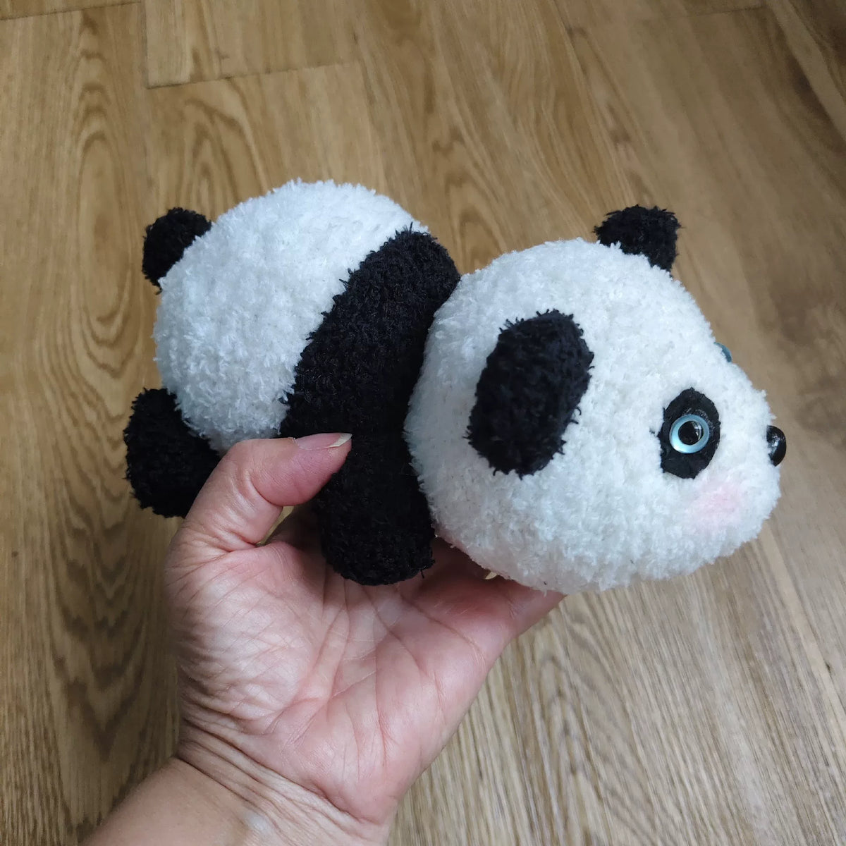 Handmade Sock Panda Doll Decorative Figurine