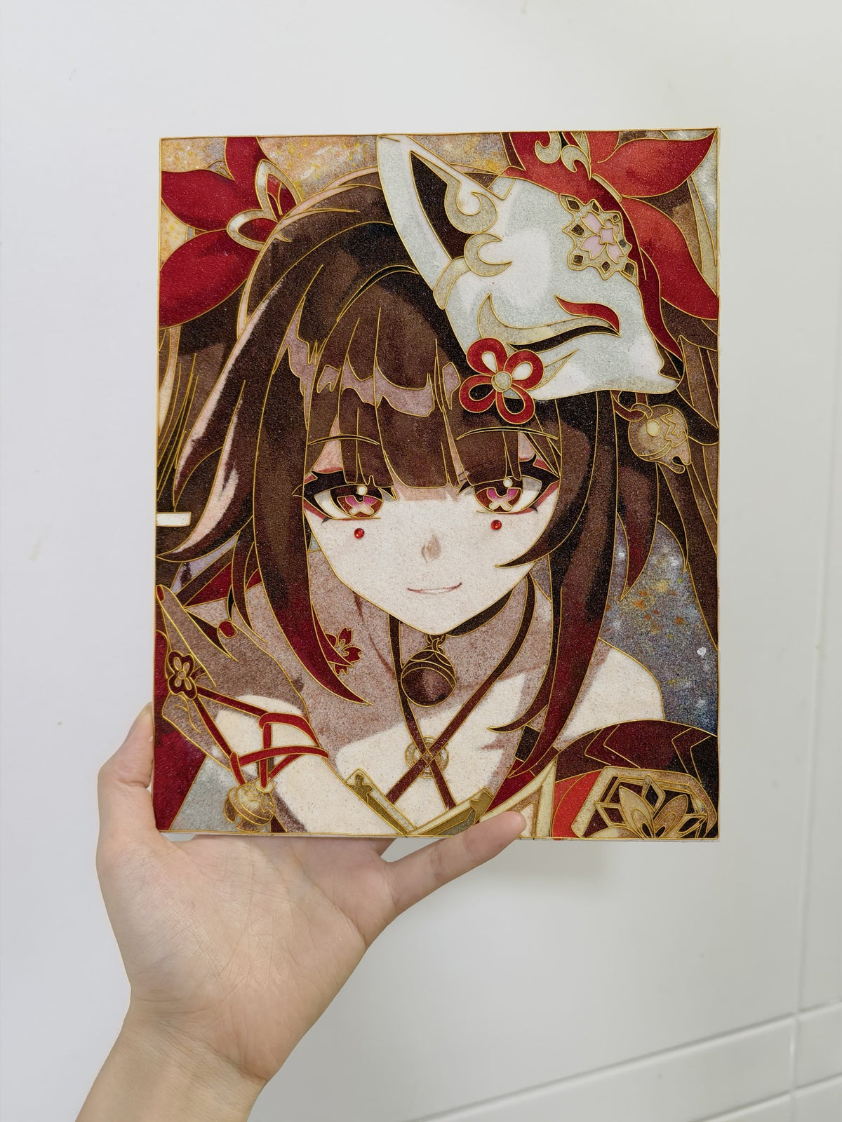Filigree Enamel Craft Painting Sparkle 20x25cm
