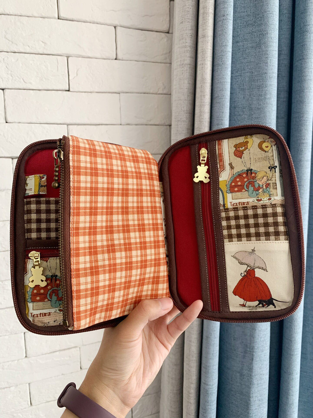 Zippered Organizer Case with Ring Binder