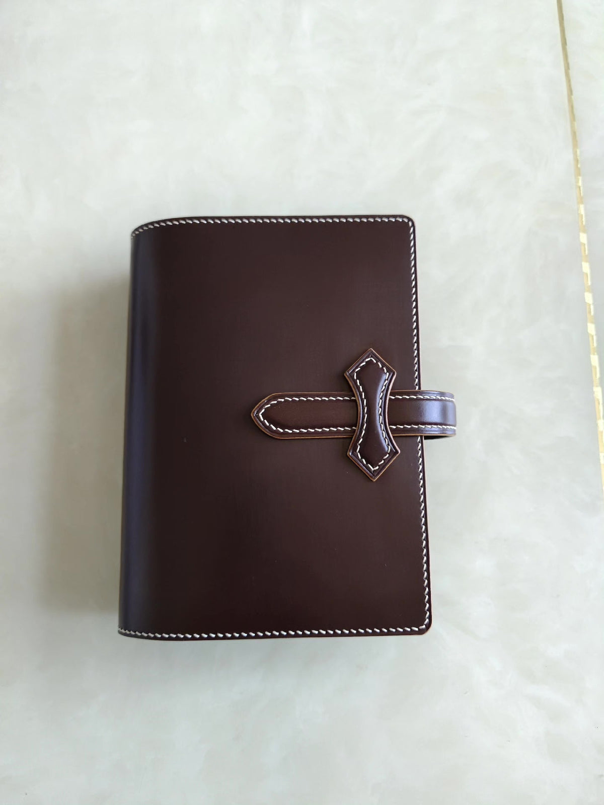A6 Bridle Leather Loose Leaf Notebook