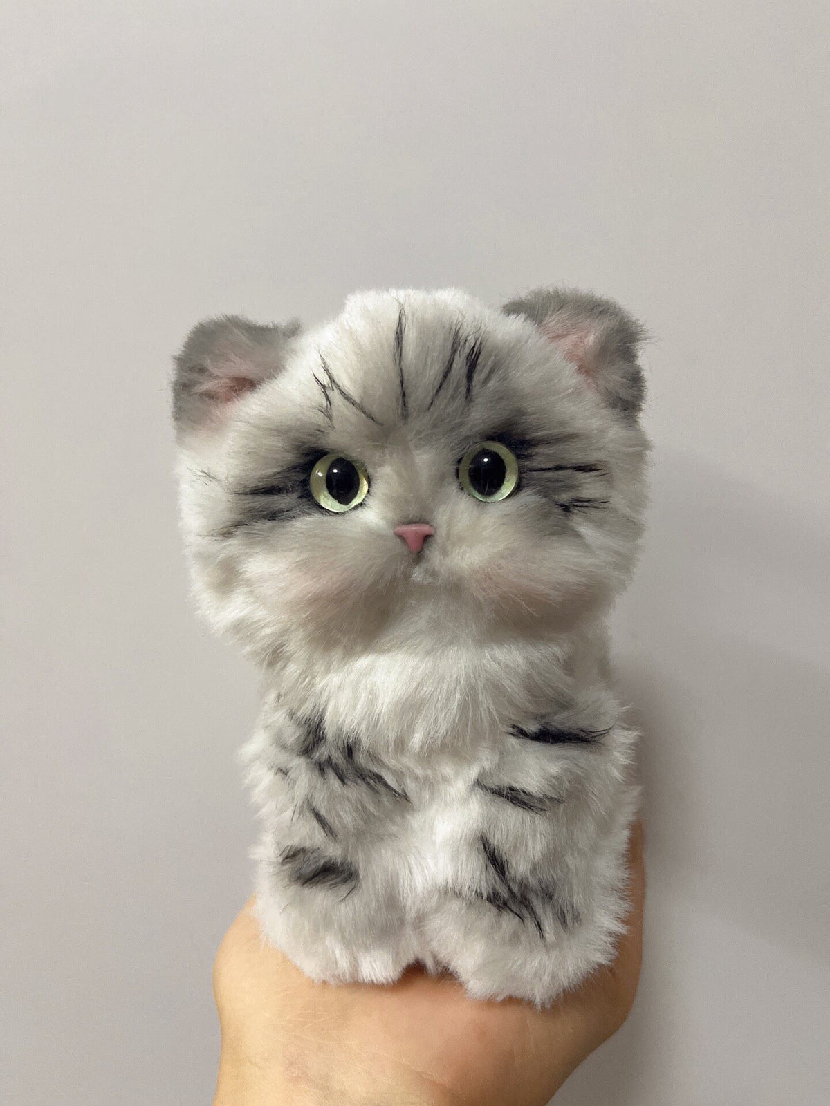 Handmade Realistic Plush Cat Doll