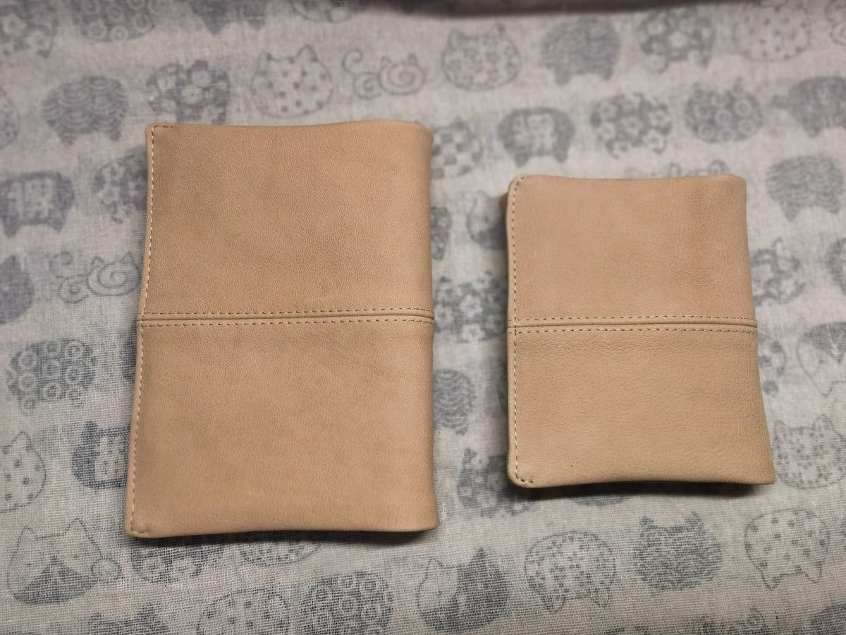 Handmade Sheepskin Journal Cover A6