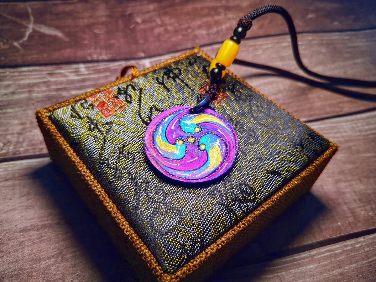チタン ギャラクシー ペンダントネックレス 39mm