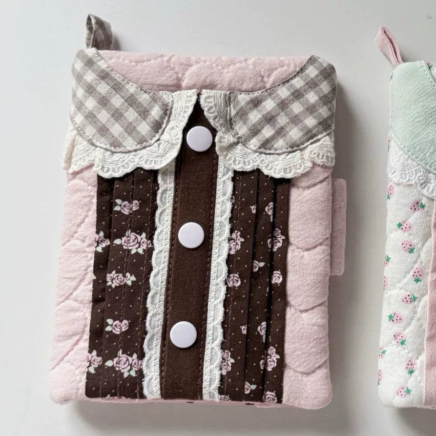 Quilted Doll Collar Passport Holder