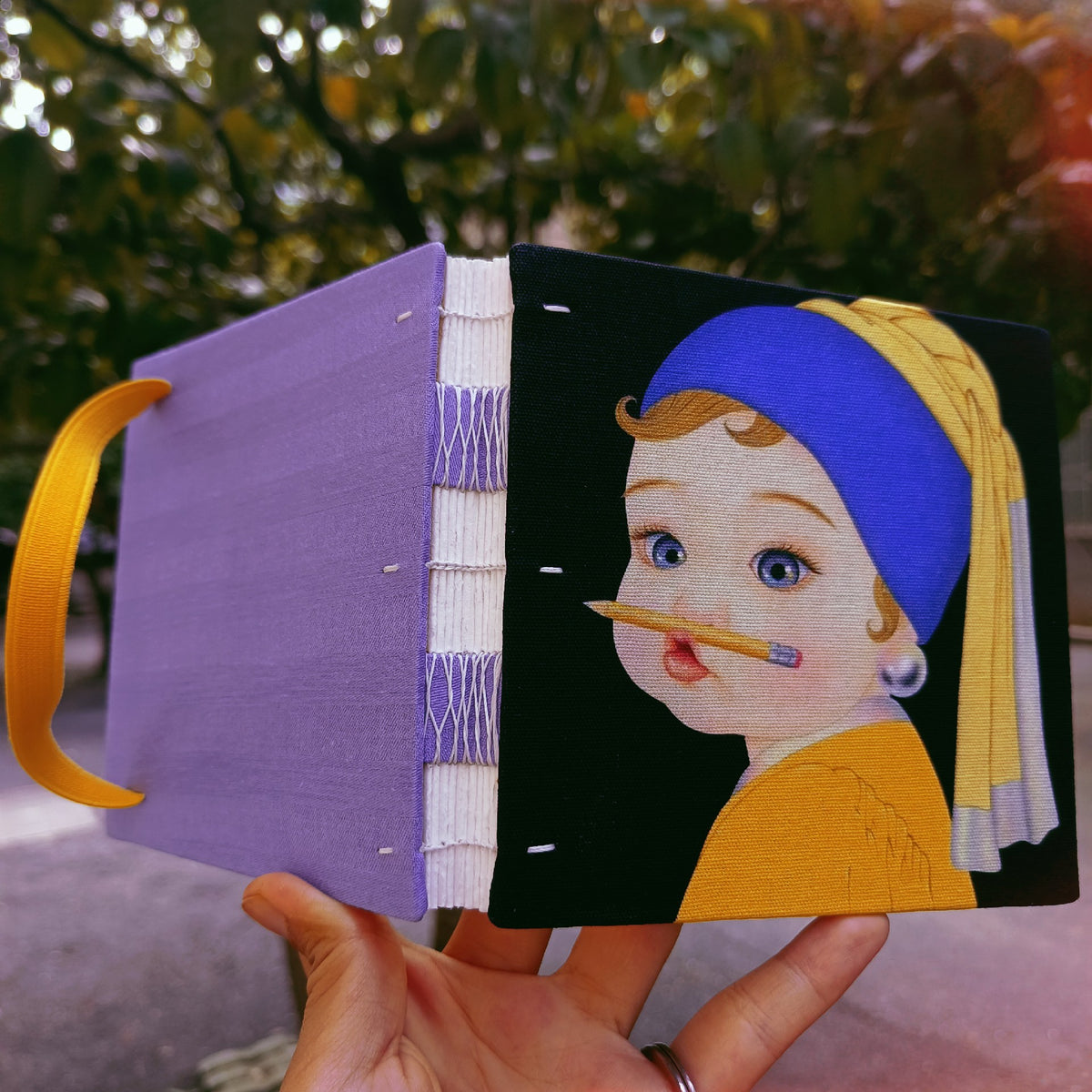 Handmade Watercolor Sketchbook 12cm Cotton Paper