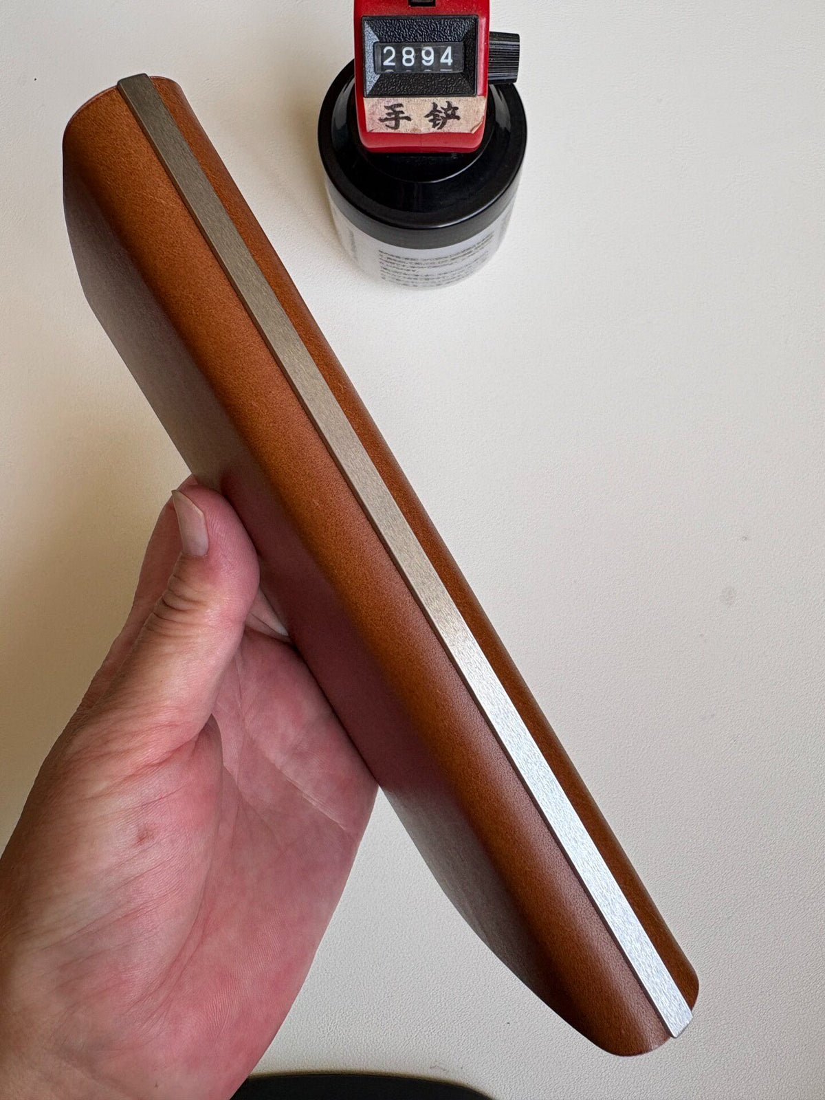 A6 Buttero Leather Ring Binder