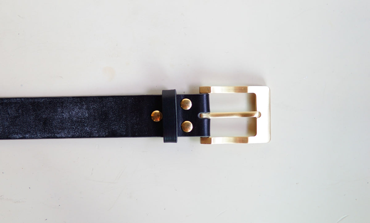 Handcrafted British Bridle Leather Belt