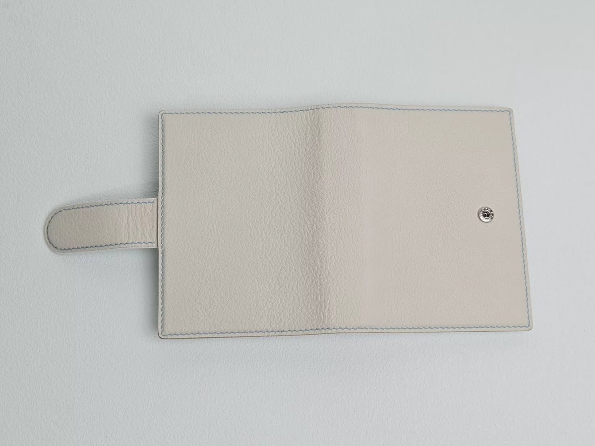 A7 Ringbuch-Cover aus Leder mit Verschluss