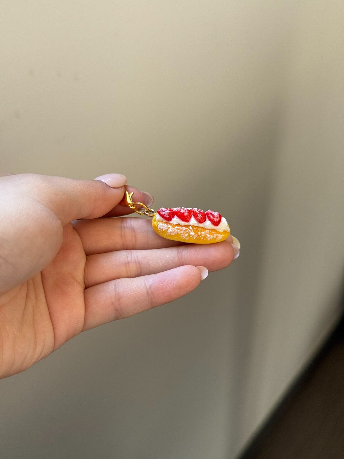 Miniature Pastry Charm with Lobster Clasp