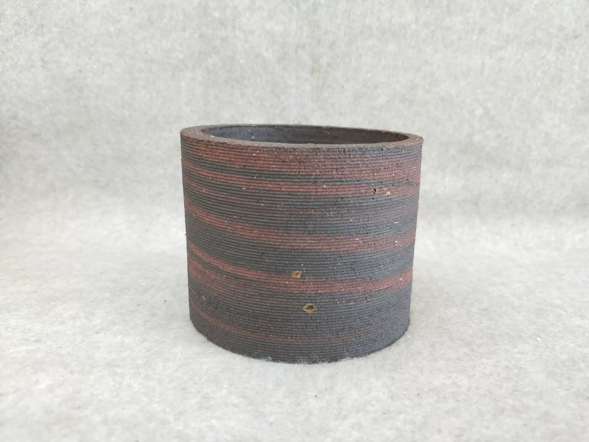 Unglazed Clay Planter with Drainage Hole