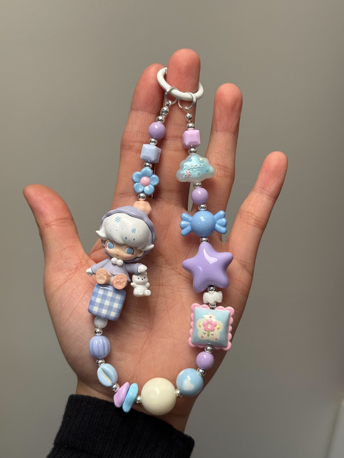 Dimoo Arctic Bear Charm Phone Strap