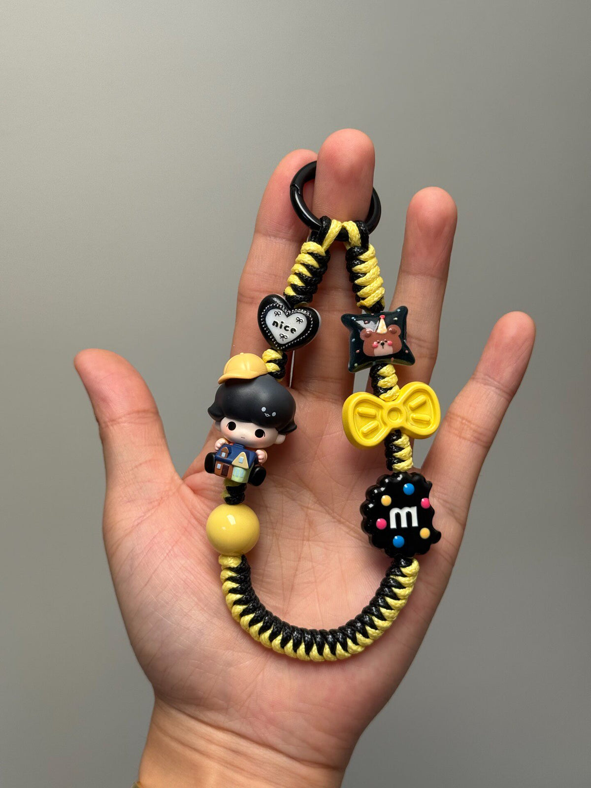 Dimoo Braided Cord Phone Strap Keychain