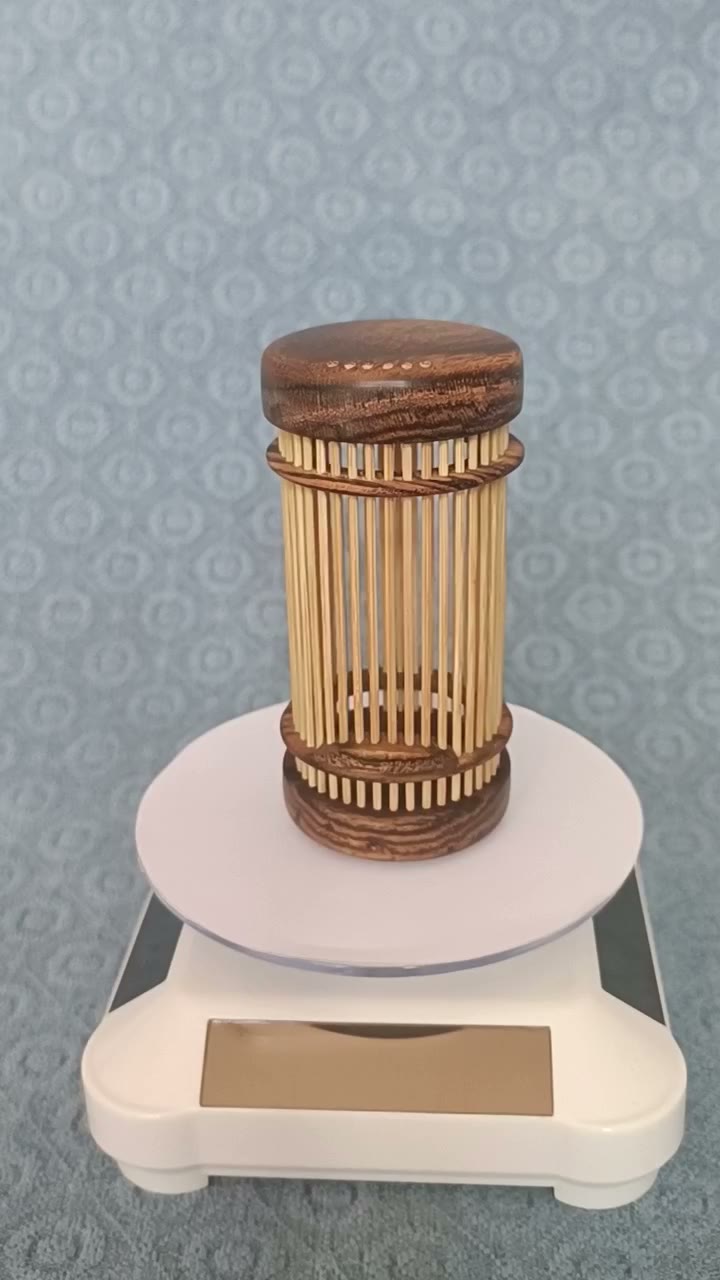 Round Bamboo Cricket Cage