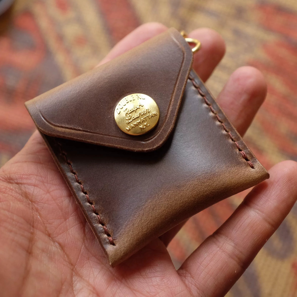 Horween Leather Coin Purse Card Wallet