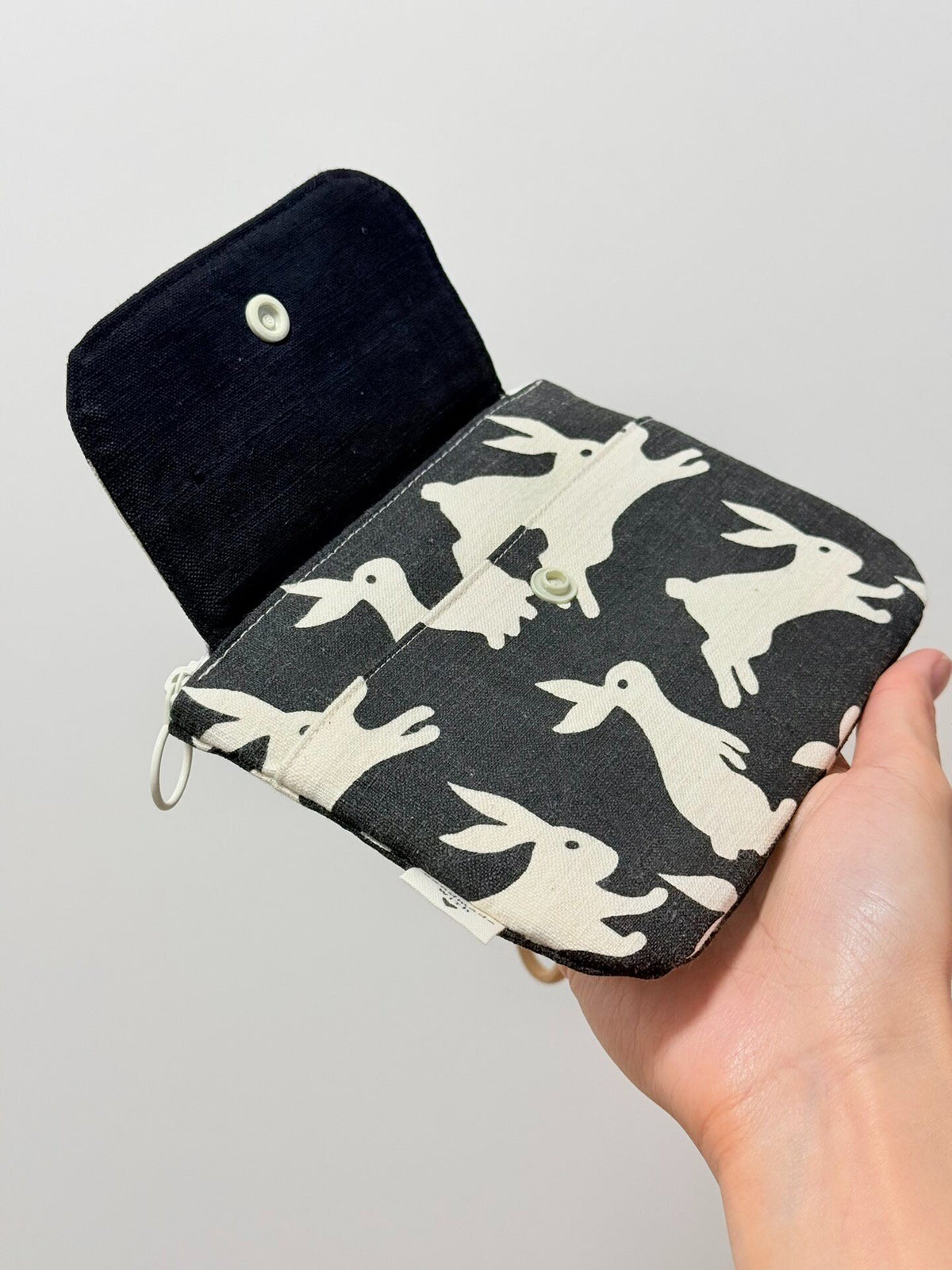 Handmade Cotton Travel Document Pouch