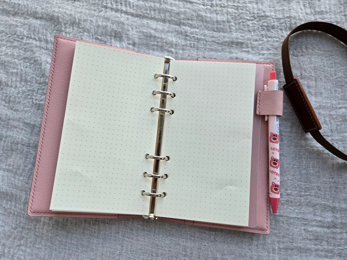 A6 Personal Ringmap Tochigi Leer Cover