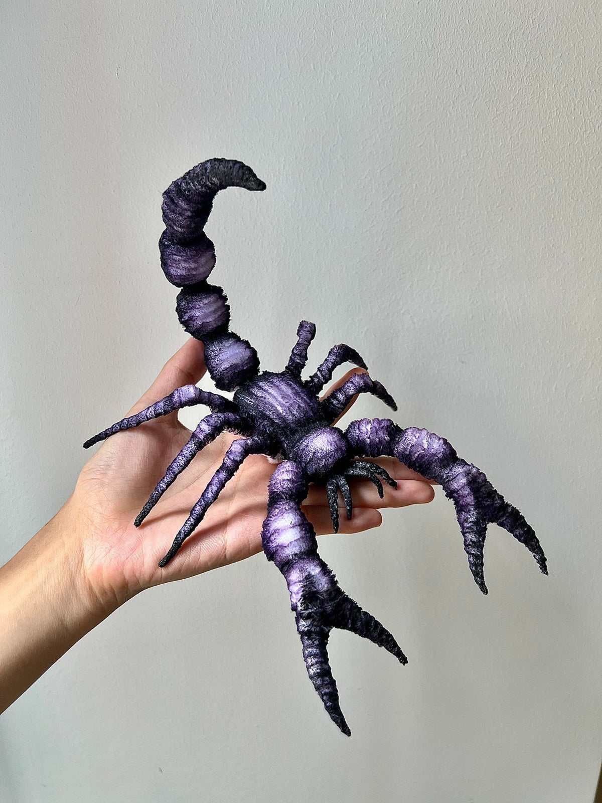 Chenille Stem Scorpion Plush Toy