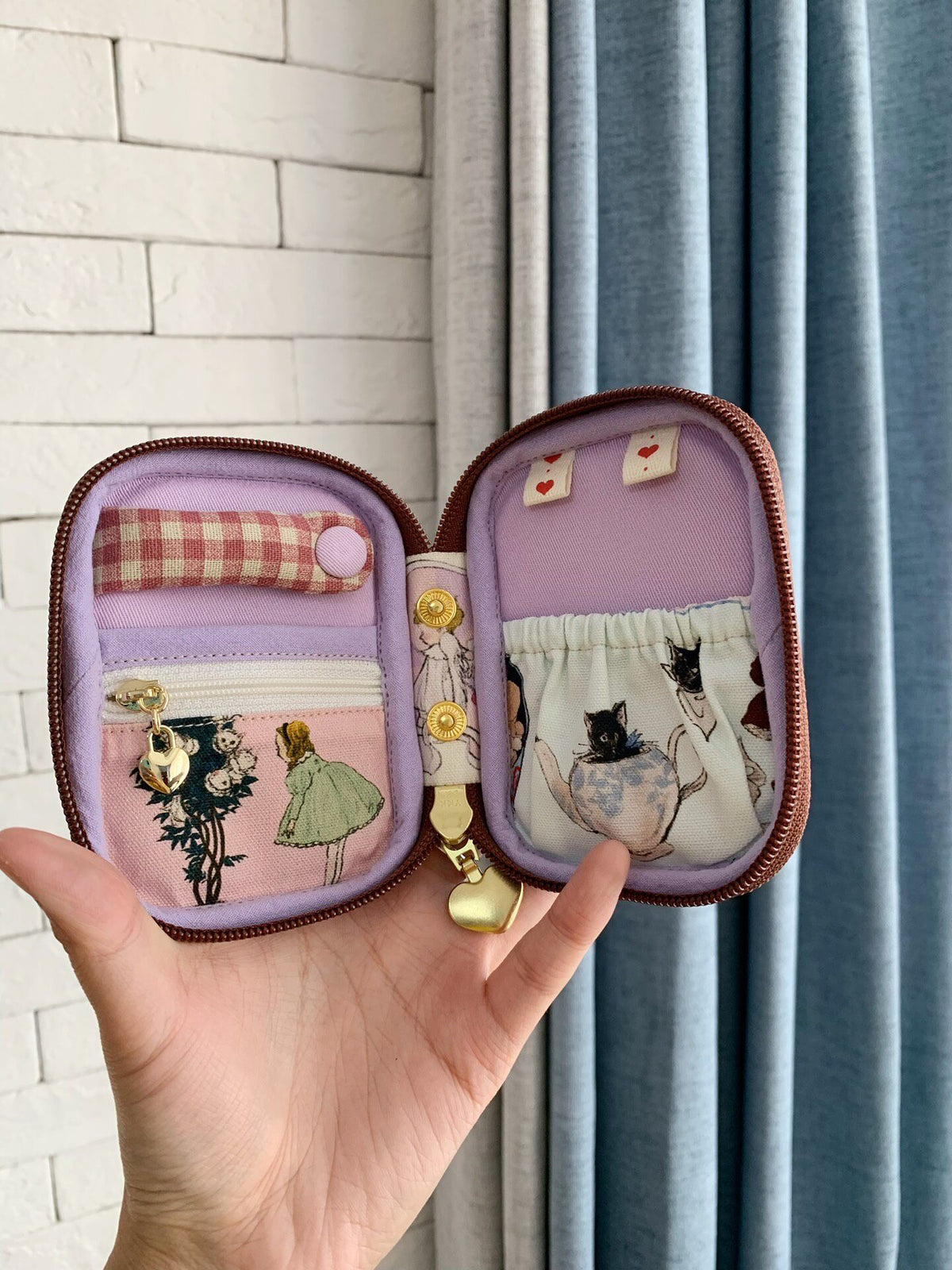 Tapestry Oxford Cloth Organizer Pouch