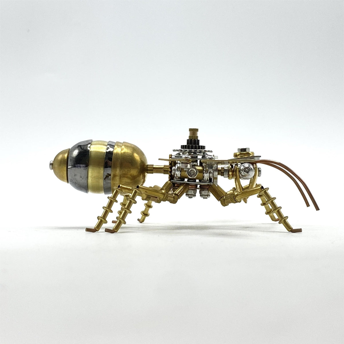 Steampunk Flying Ant Brass Metal Sculpture