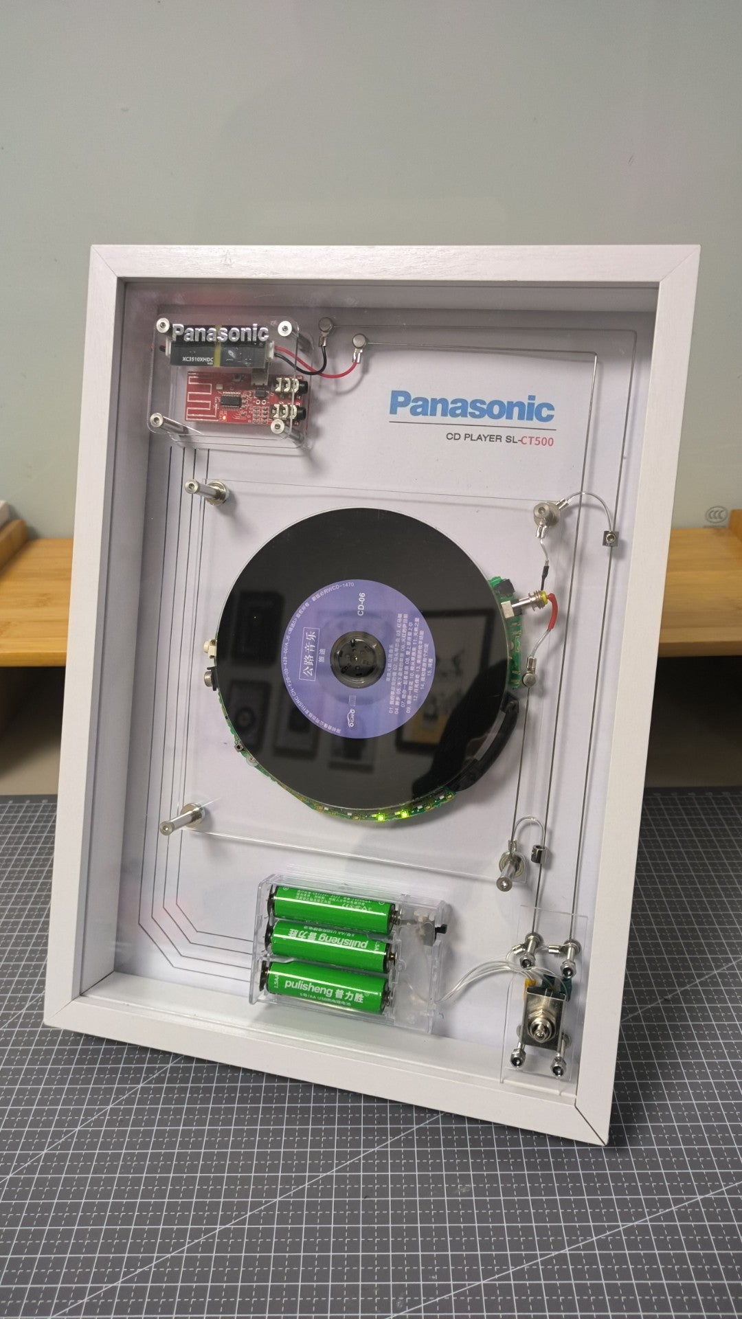 Panasonic CD Player SL-CT500 Exposed Circuit Board