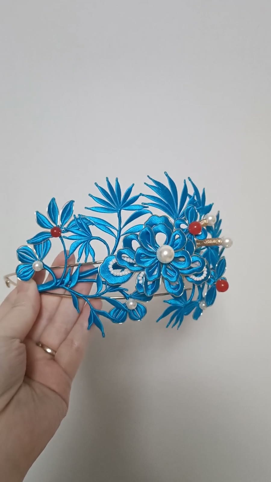 Handwoven Rayon Changle Wuyou Hair Crown