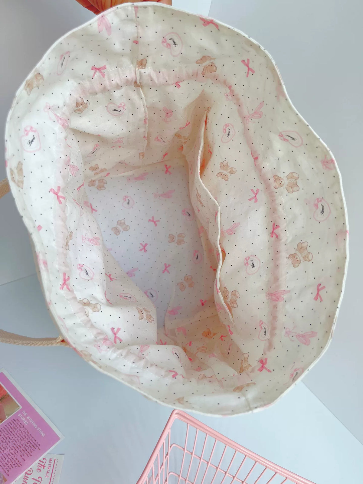 Handmade Quilted Cotton Camera Storage Bag