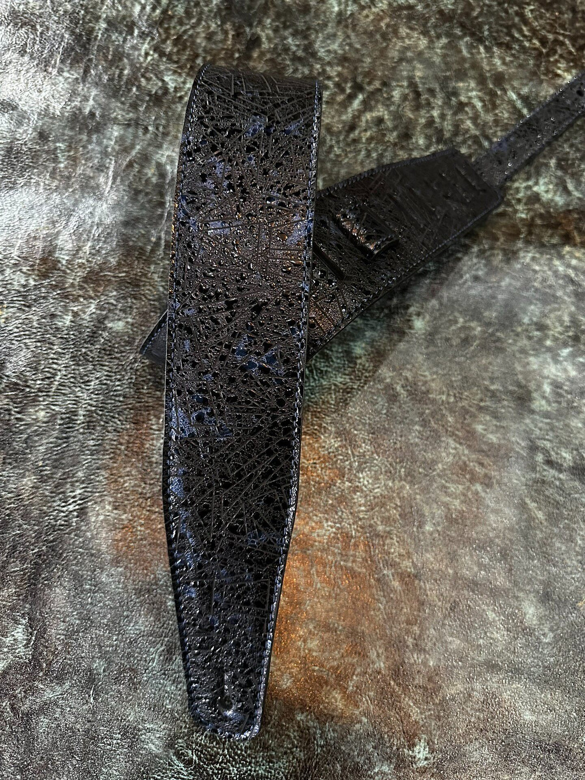 Handmade Italian Leather Guitar Strap