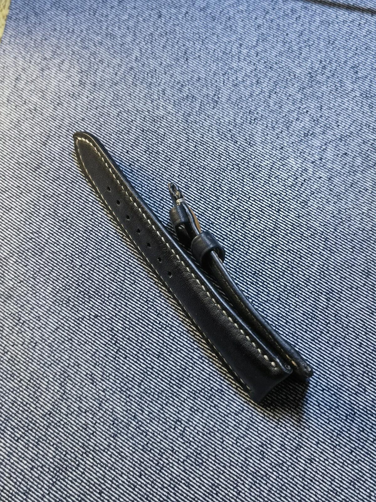 Imported Leather Watch Strap 20mm to 18mm