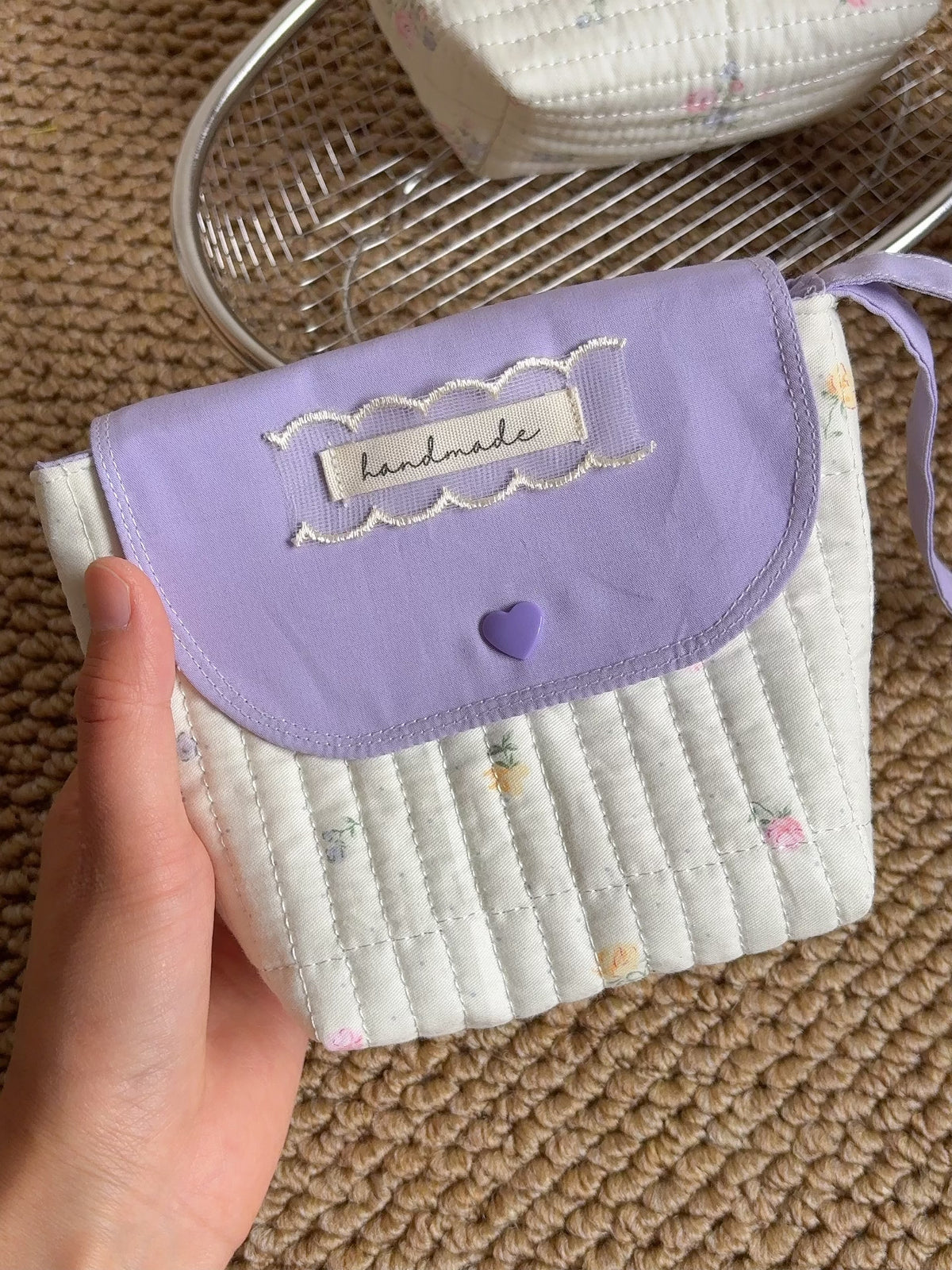 Gewatteerd Katoenen Menstruatietasje