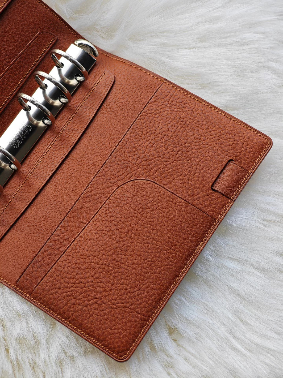 A6 Qipa Loose Leaf Notebook Tochigi Leather