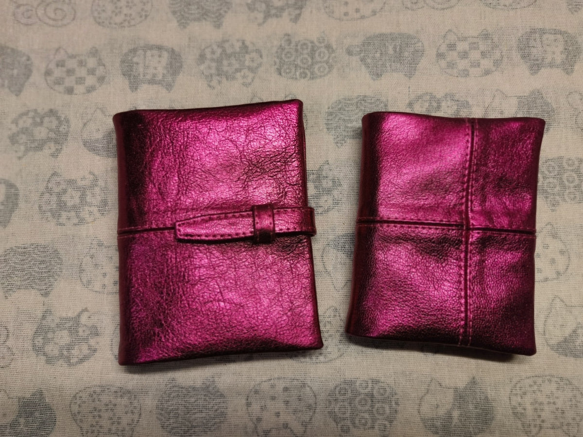 M5 Sheepskin Metallic Magenta Organizer