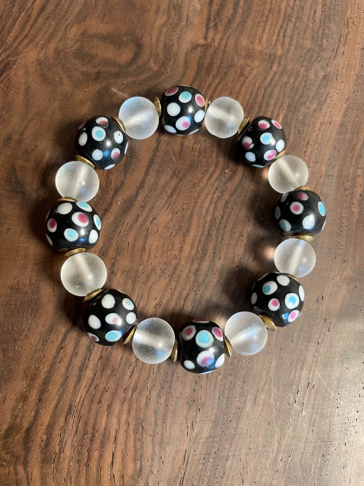 West Asian Glass Beaded Bracelet