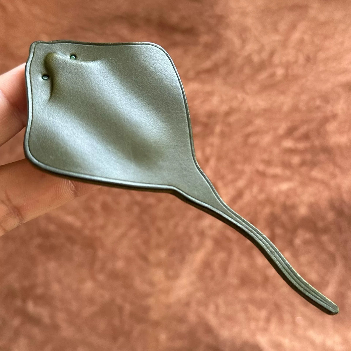 A6 エイレザー・ノートカバー フォレストグリーン