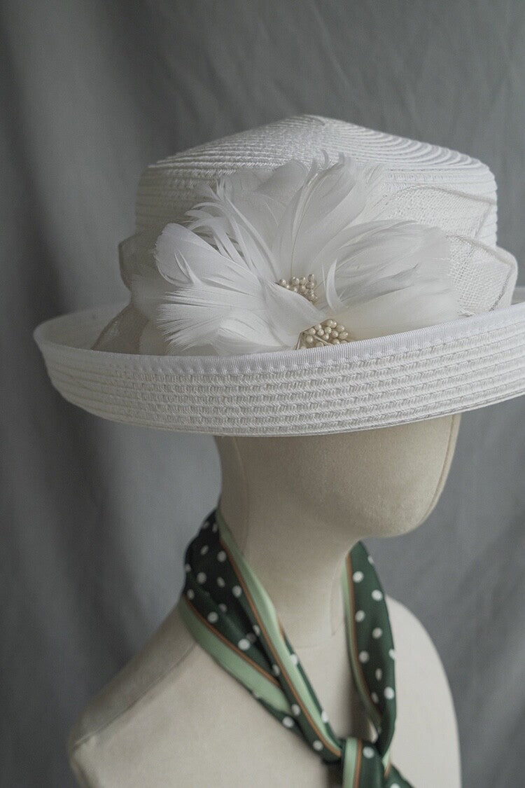 Feather Flower Taiwan PP Basin Hat