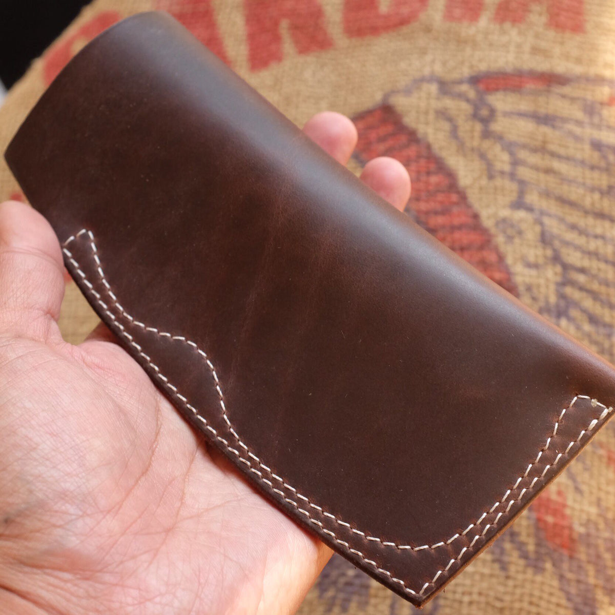 Handcrafted Leather Eyewear Case Horween