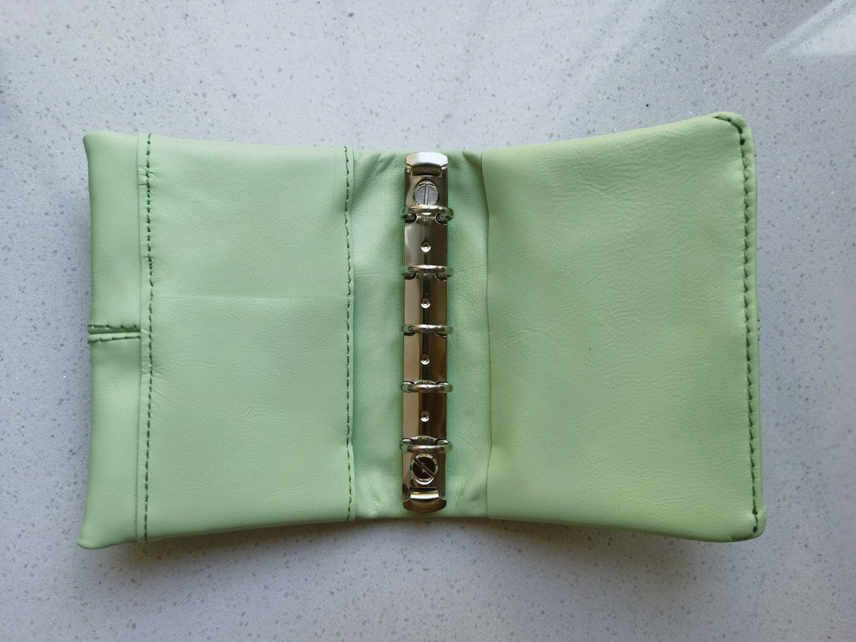 M5 Mint Green Sheepskin Notebook Cover