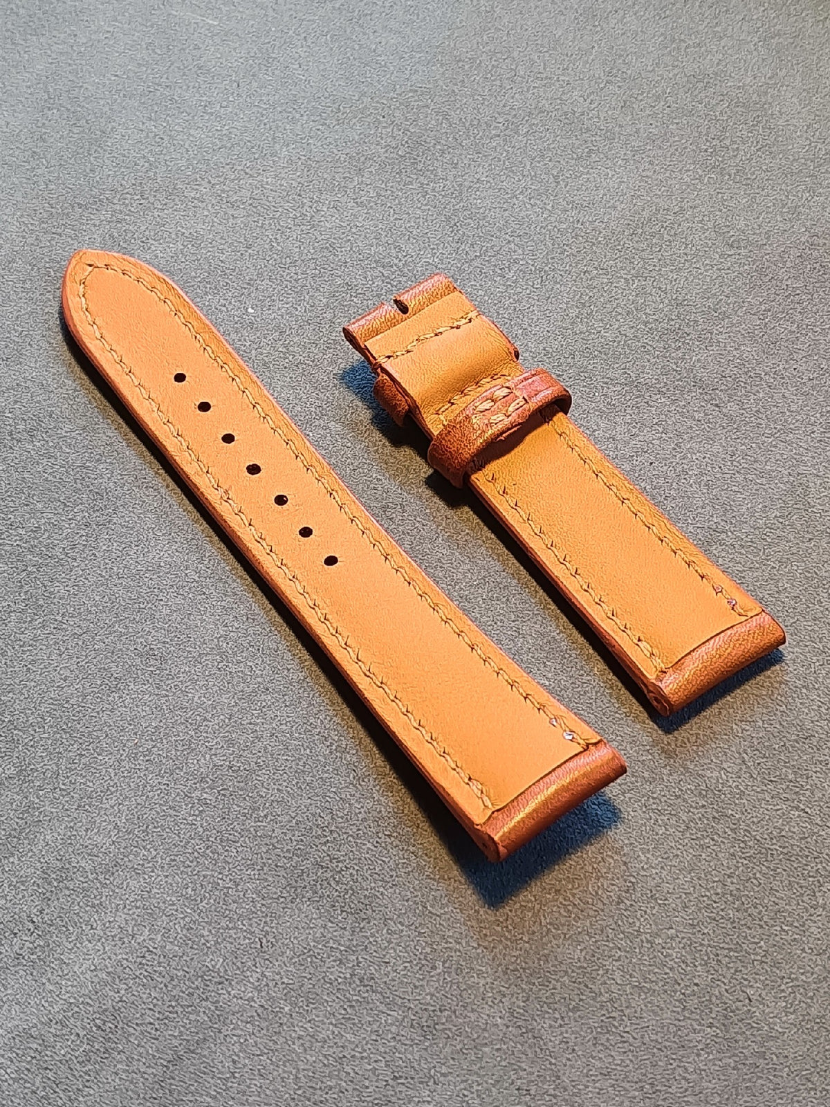 Handmade Leather Watch Strap Bahania Cowhide