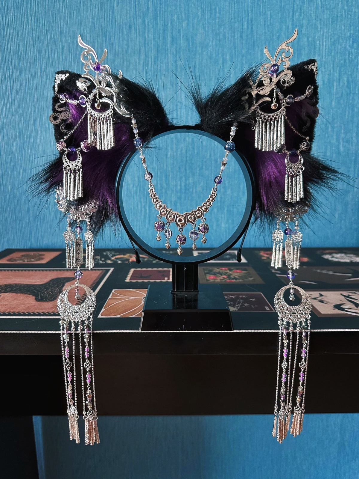 Original Beast Ear Headpiece with Snake Motifs
