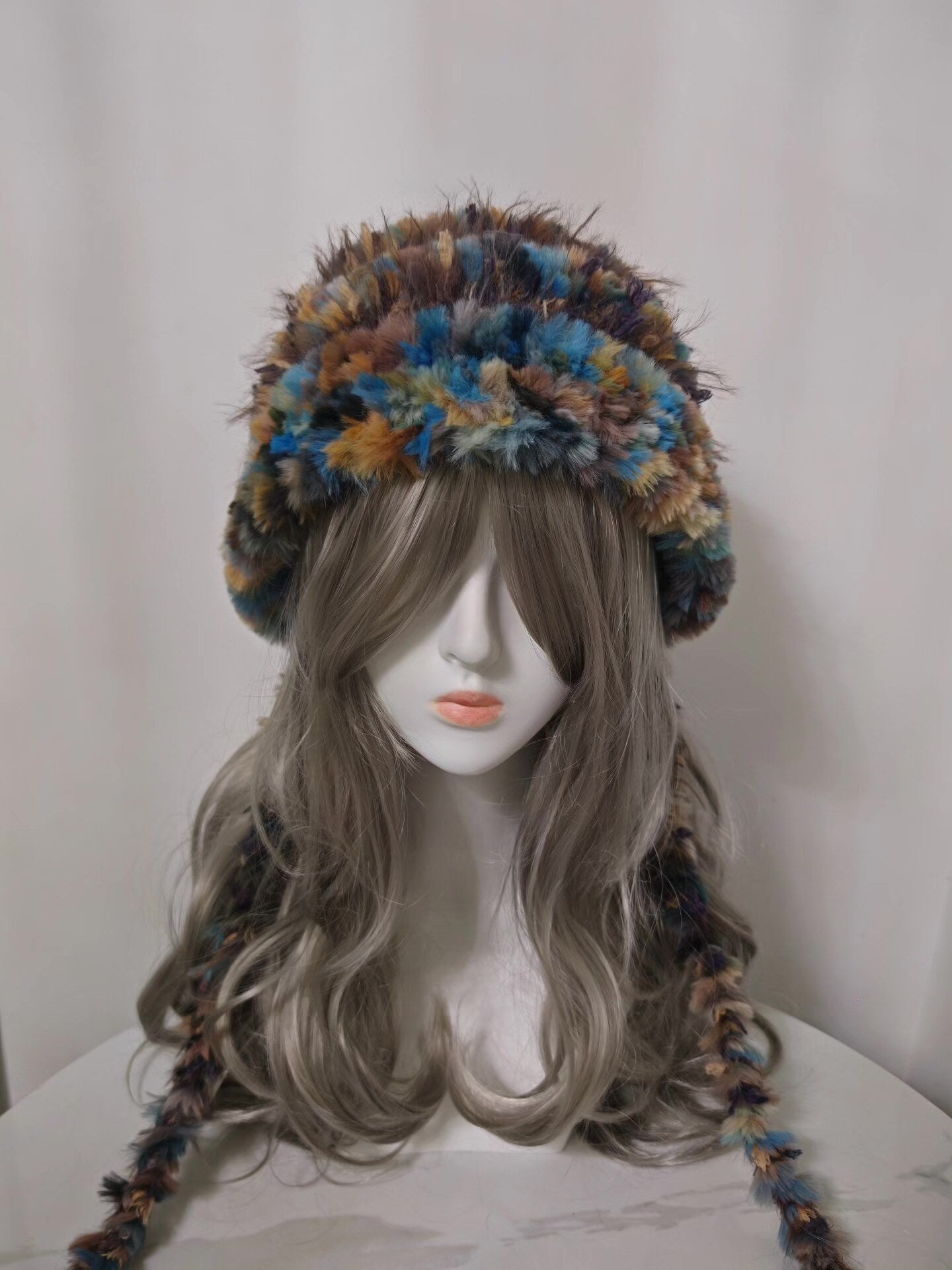 Dunhuang Hoodie Handmade Hat - Silk Road Style