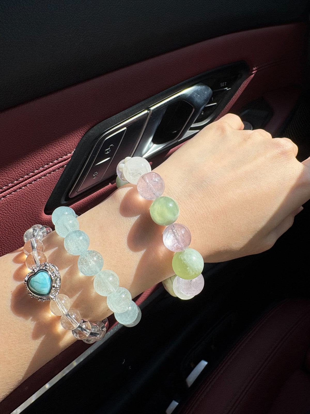 Lavender Lover Kralenarmband Amethist Jade