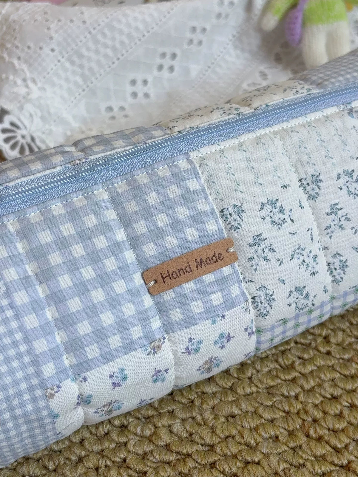 Estuche de Algodón Acolchado para Rizador