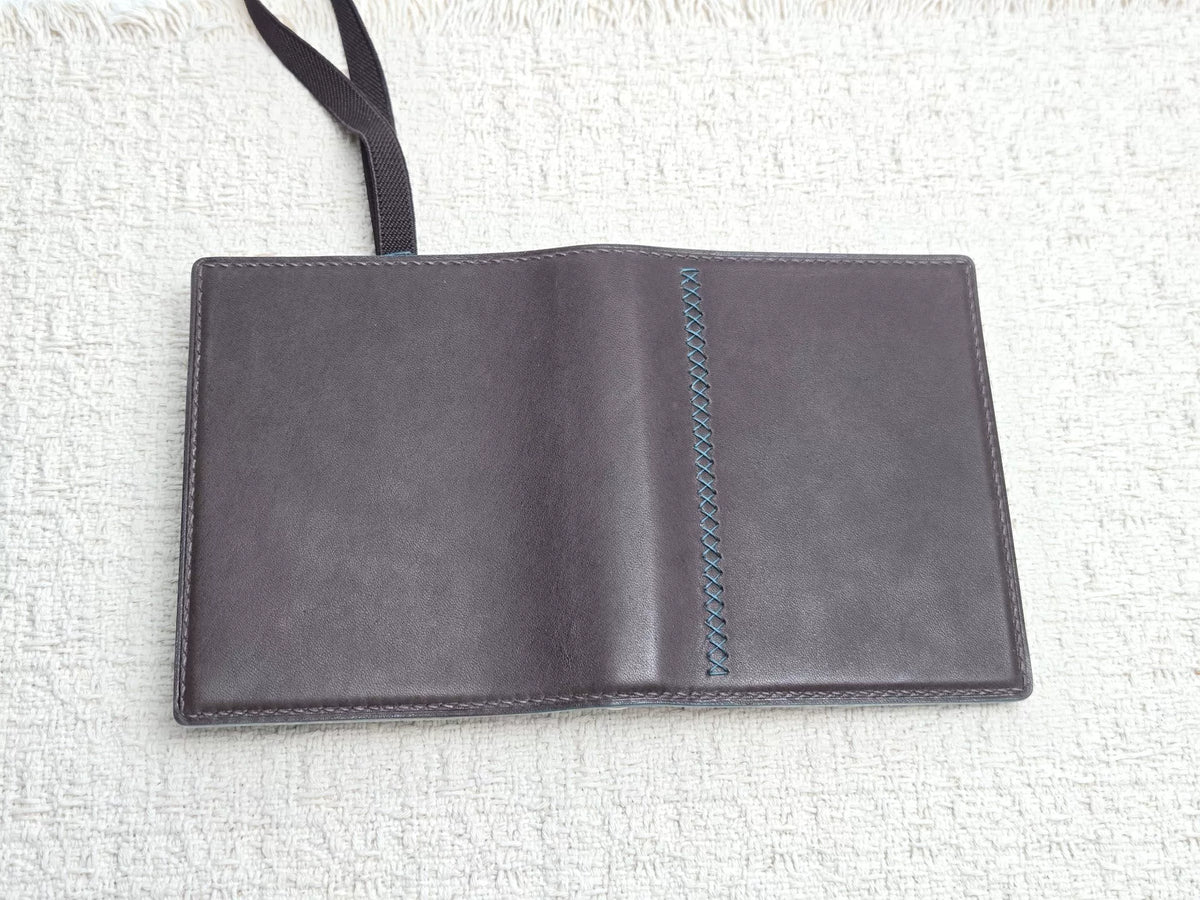 M5 Leder Planer-Cover faltbar