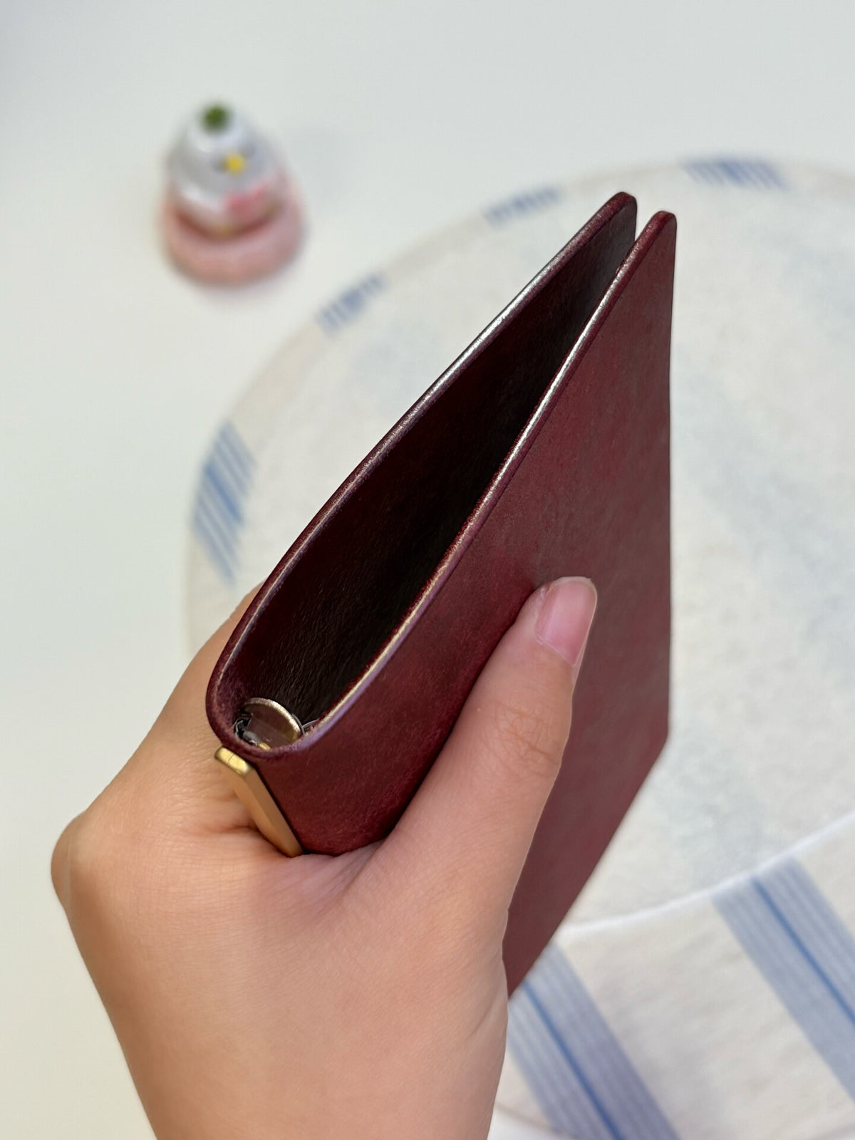 Leather Binder Notebook A6s 11 Ring 80mm