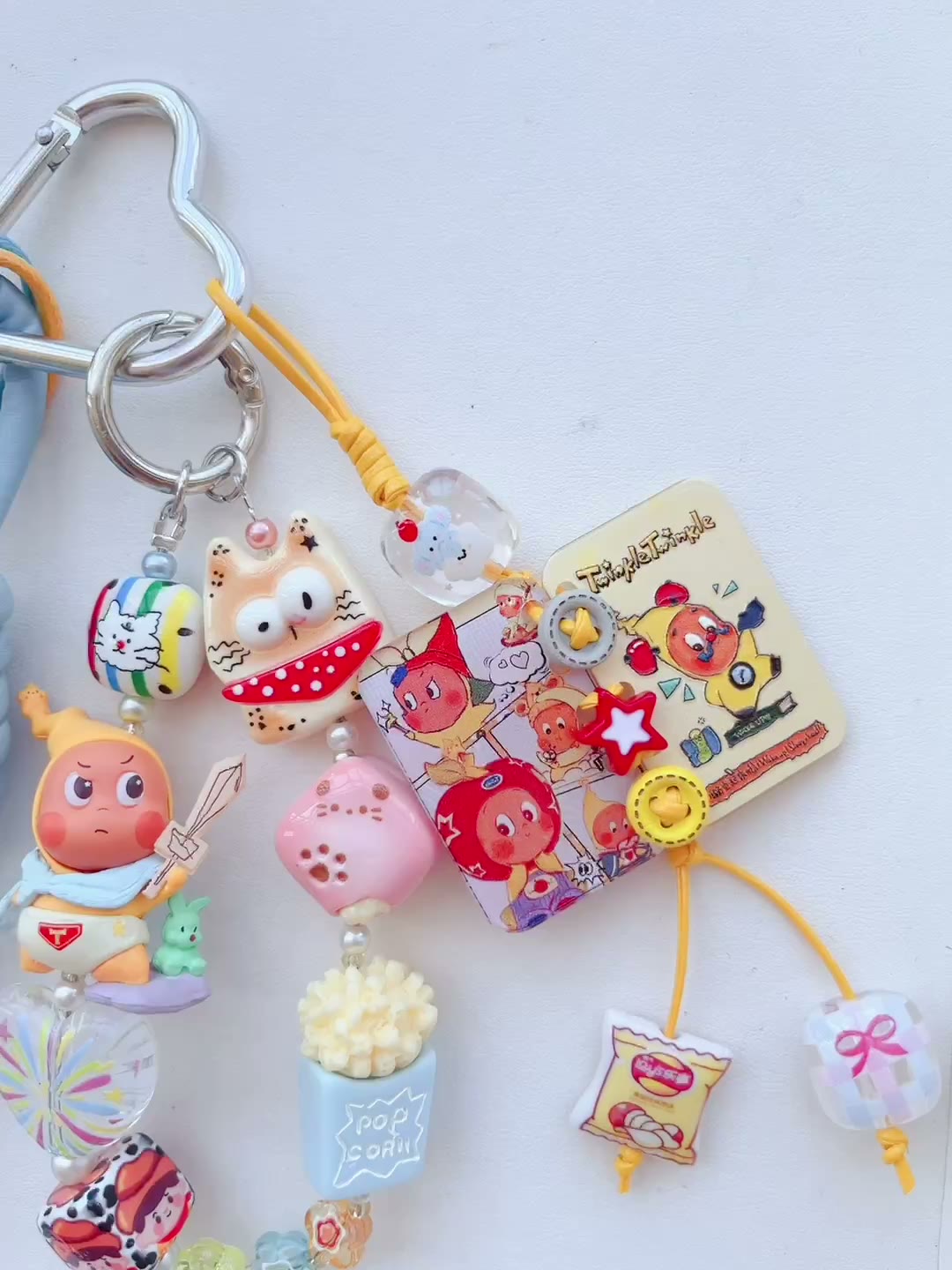 Handcrafted Prince Figure Bag Charm Keychain