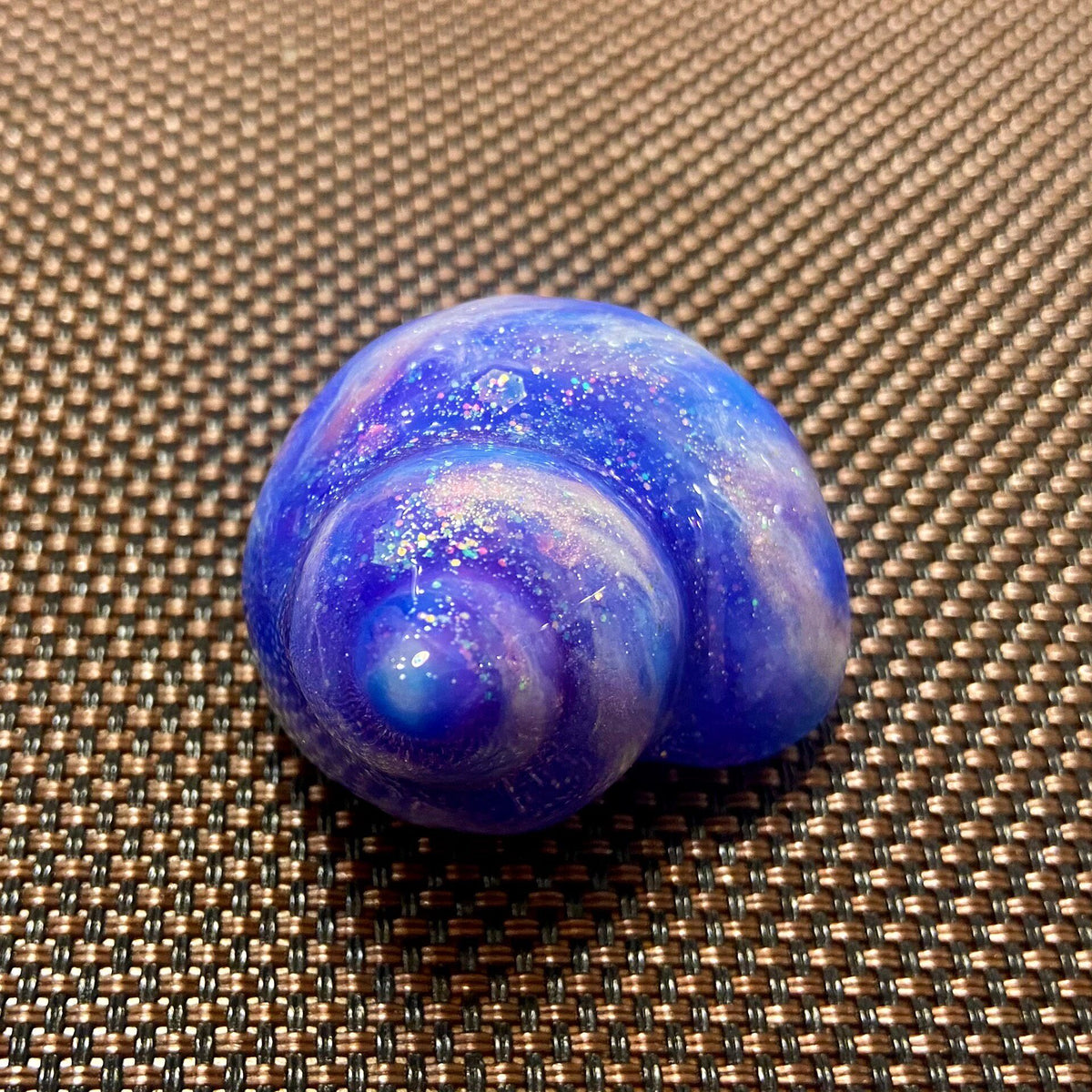 Hermit Crab Shell Blue Purple Aurora