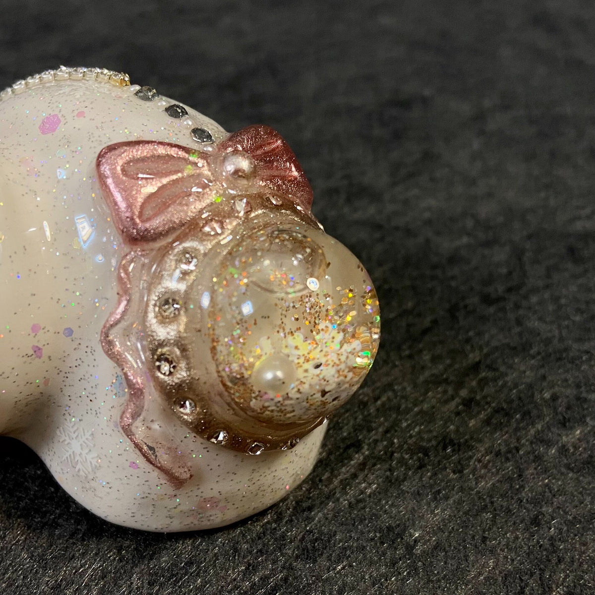 Hermit Crab Shell with Crystal Ball