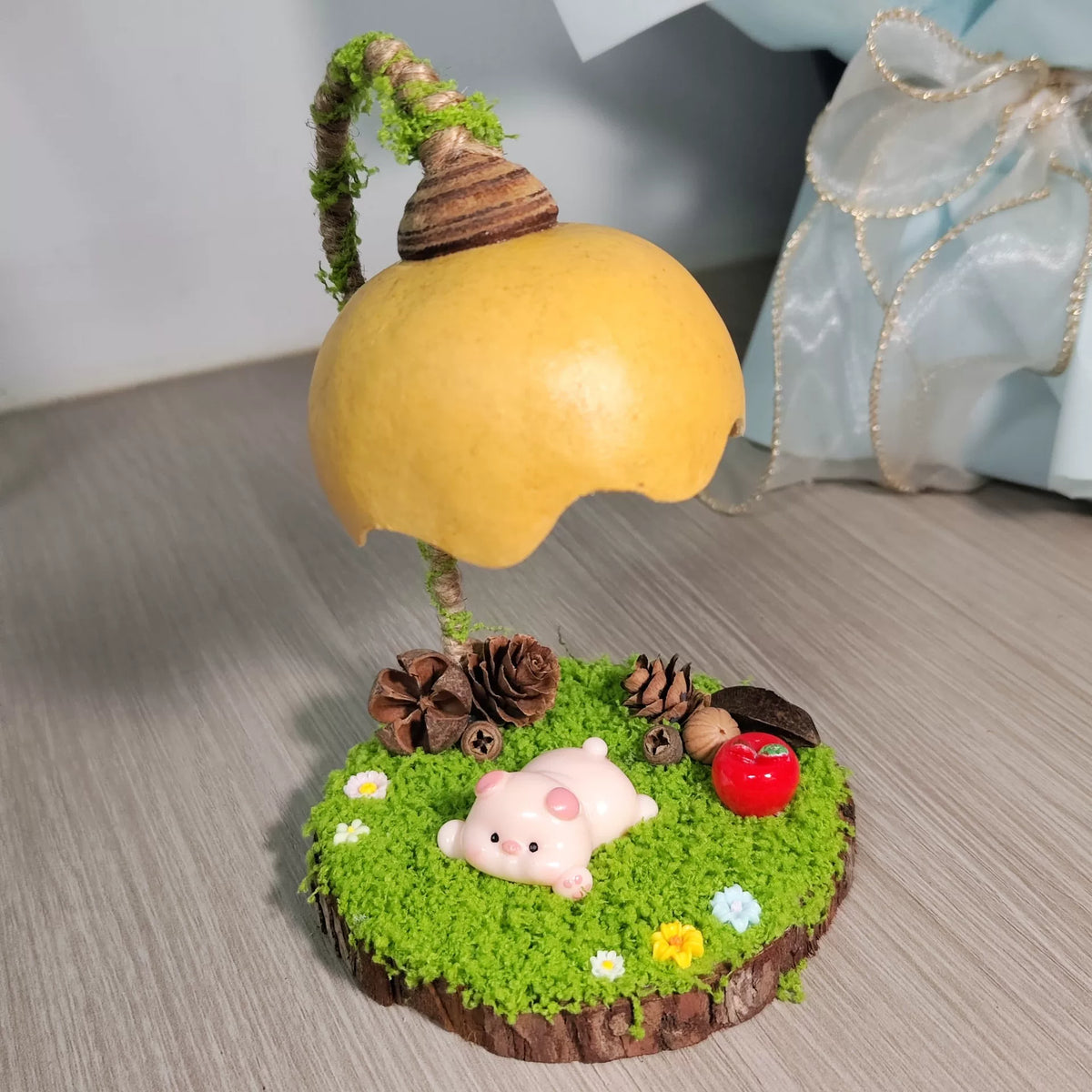手作りひた瓜と豚のナイトライト