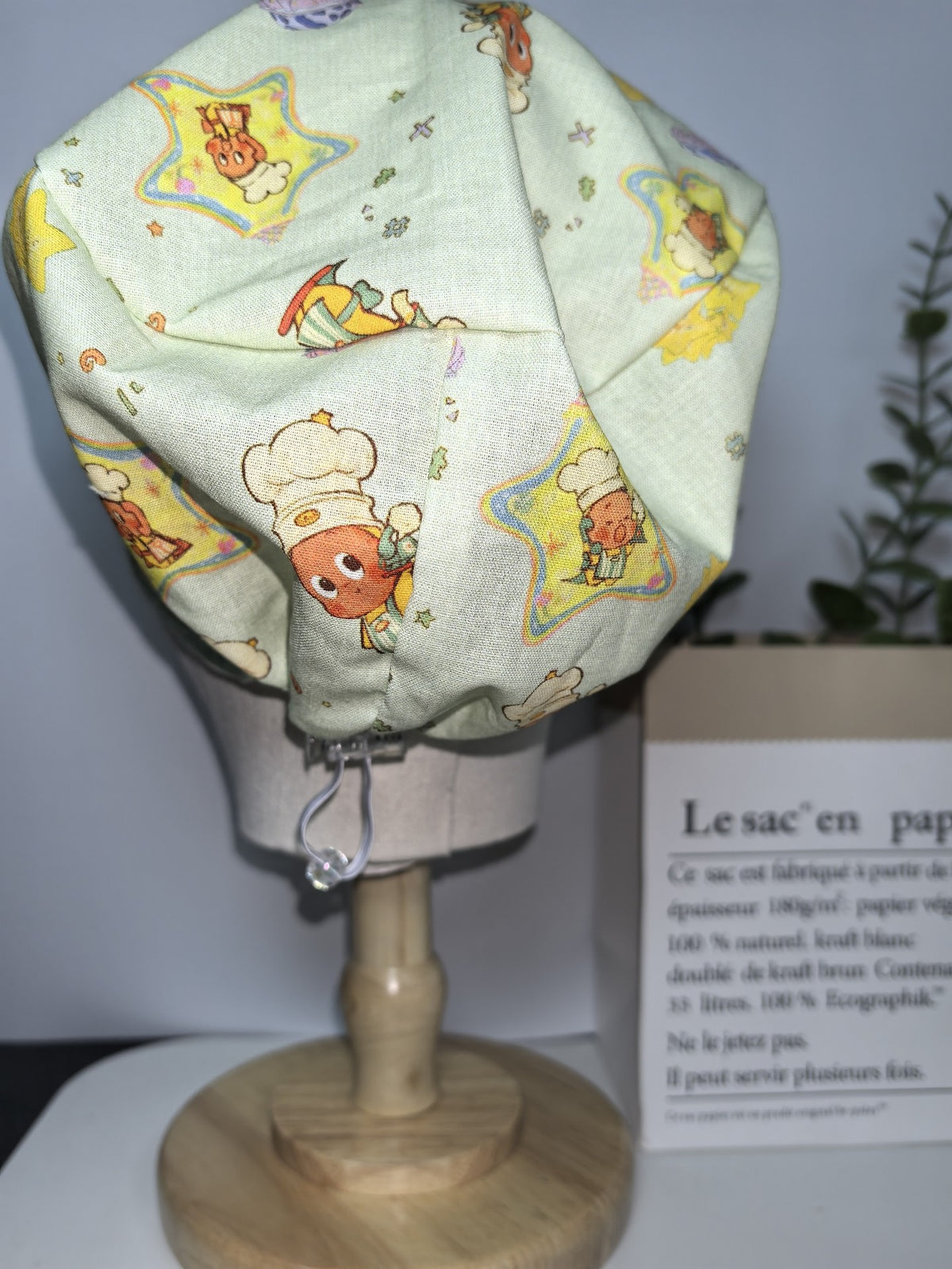 100% Cotton Chef Star Surgical Cap