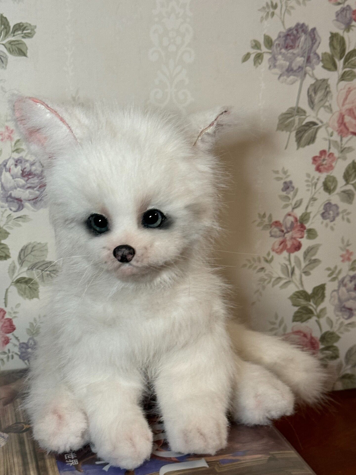 Realistic Fox Cub Plush Articulated Skeleton