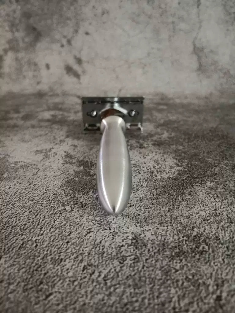 Handcrafted Aluminum Safety Razor Handle